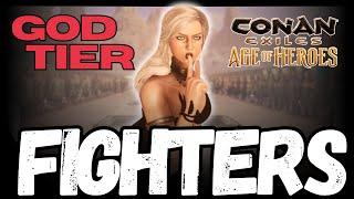 God Tier Fighters (and where to find them) Age of Heroes | Conan Exiles 2024