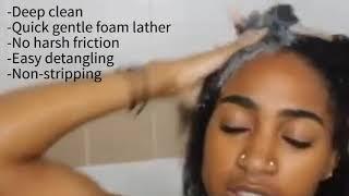 How to wash you hair with the first GIRL+HAIR WATER-TO-FOAM moisturizing shampoo on the market?