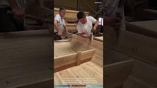 Traditional wooden boat production the handiwork of craftsmen