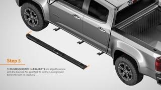 Keko Running Board COLORADO - Installation Video