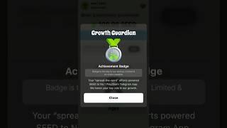 Collect Growth Guardian Badge  for future Airdrop | Pro Tips Series