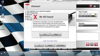 Delphi Ds150E - NO VCI FOUND - Solved !
