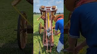 Pennsic 51 Biggus Stickus Test of Three SCA Siege Bolts in a pyramid