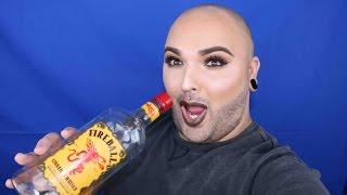Doing my makeup drunk challenge | Funny makeup tutorial