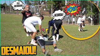 URGENTE: O GOLEIRO DESMAIOU NO FUTEBOL!!