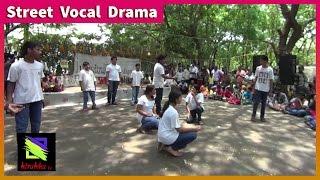 Street Vocal Drama on Environment awareness of Chennai by Arun