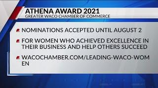 Nominations open for Greater Waco Chamber’s ATHENA Leadership Award