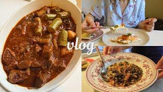 Вкус греческого воскресенья | Традиционное говяжье рагу и рис со шпинатом 