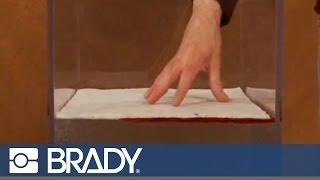 Sorbent Demo: Brady's Re-Form Oil Only Absorbency Capacity Video