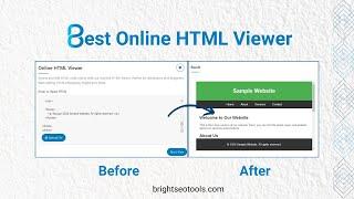 HTML Viewer: Easily View and Edit Your HTML Code | Bright SEO Tools