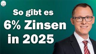 Zinsen 2025: So sicherst Du Dir sechs Prozent / Interview mit Norbert Schmidt