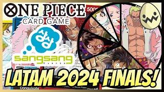 One Piece Card Game: @SangsangEvents Latam 2024 OP09 Finals Topping Deck Lists!