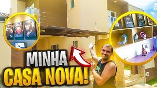 COMO A INTERNET MUDOU A MINHA VIDA | RICO EM APENAS UM ANO -  TOUR PELA MINHA CASA NOVA