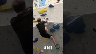 Not giving up until I get this climb #climbing #fitness
