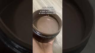 All natural hand crafted cacao body mask/soap alternative, available on rockywritershop.com ‍️