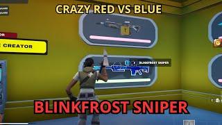 SECRET CRAZY RED VS BLUE FORTNITE CREATIVE How to find BLINKFROST SNIPER crazy red vs blue
