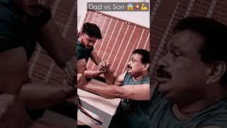 Dad vs Son | armwrestling training | super dady | armwrestling kerala | arm workout | devan larrat |