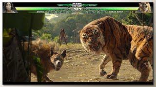 Mowgli vs Shere Khan (2018) with Healthbars