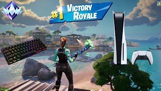 Fortnite Ranked on PS5 | Keyboard & Mouse Gameplay | 120FPS 4K