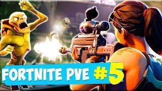 СПАСЕНИЕ ВЫЖИВШИХ В ФОРТНАЙТ СРАЖЕНИЕ С БУРЕЙ - Прохождение Fortnite PVE #5