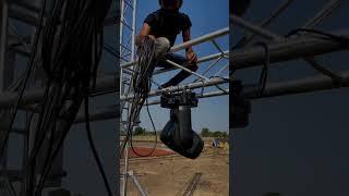 C Lights setup show + Sai audio   ok setup#dj #djline #trending #soundlovers