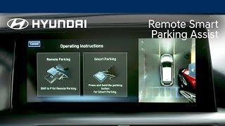 How To Use Remote Smart Parking Assist | NEXO | Hyundai