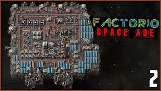 Factorio 2.0: Space Age DLC #2 | Строимся на космической платформе!