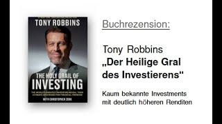 Buchrezension Tony Robbins "Der heilige Gral des Investierens"