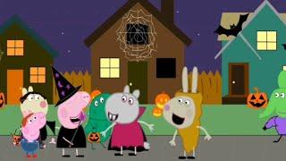 shocked halloween peppa pig | PEPPA PIG PARODY CLUB