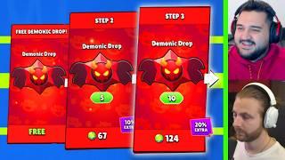 Primul OPENING cu 20x Star Drop DEMONIC Update Brawl Stars!