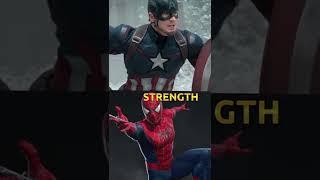 Spiderman Vs Captain #viral #foryou #shortsvideo #vs @avengersshorts15