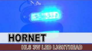LED Emergency vehicle Lighthead, Emergency Warning Lights(HL6)