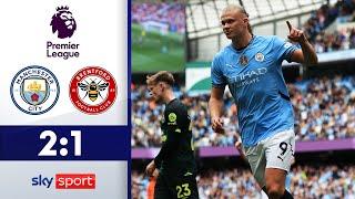 Doppelpack: Haaland ist einfach nicht zu stoppen! | Manchester City - FC Brentford | Highlights