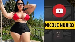 NICOLE NURKO | A PLUS-SIZED MODEL | CURVY MODEL #plussize