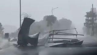 Brutal footage of Typhoon Yagi in China and Vietnam!! Hainan and Hanoi devastated