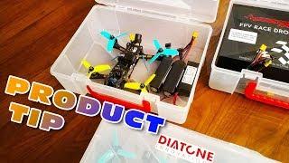 Usefull Storage Box for you 3" or smaller FPV Quadro's :) - PRODUCT TIP