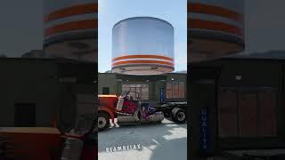 MonsterTruck vs Chained Hydraulic Crush #3 - BeamNG.Drive