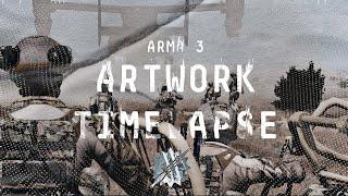 ArmA 3 Artwork Timelapse - Task Force Aspis #2