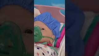 Silicone Reborn baby Natalie’s surgery #reborn #shorts