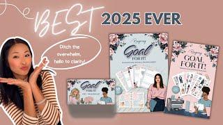 2025 Goal Setting Collection- Must Have to achieve your GOALS!