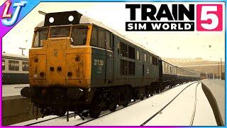 Train Sim World 5 - Class 31 Blackpool Line Winter Time! (LIVE)