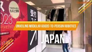 Quicktron Robotics showcasing warehouse automation systems at Asia Seamless Logistics Forum Japan