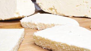 ДОМАШНИЙ АДЫГЕЙСКИЙ СЫР за 15 минут! Вам потребуется только МОЛОКО!!! Вкуснее, чем в магазине.