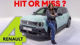 Renault 4 E-Tech FIRST LOOK - Renault's answer to the Kia EV3 | Electrifying