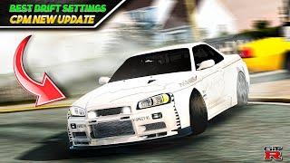 Best New Drift Settings for GTR R34 - Car Parking Multiplayer