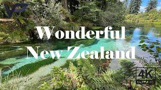 New Zealand 4K Ultra HD – Breathtaking Nature Scenery with Relaxing Music #newzealand  #4kscenery