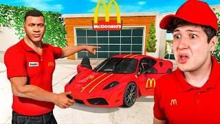 CONVERTÍ la CASA de FRANKLIN en un MCDONALDS en GTA 5!  (Mods)