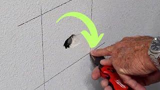 Cut Drywall the EASY way - EZ Pro Texture