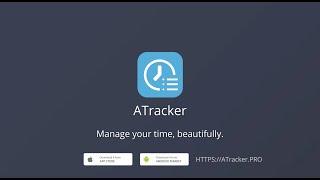 Short video presentation for ATracker - Daily Task and Time Tracking (Android 3.0.9)