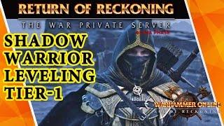 [Warhammer online: Return of Reckoning] SHADOW WARRIOR LEVELING